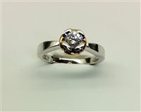 Anello Salvini Donna in Oro bianco Diamante 0.45 Ct 80597154 - 80597154